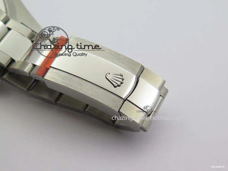 SS II 116334 On Sliver Sticks Dial Markers 41mm A3136 SS Gray Datejust Bracelet 0405